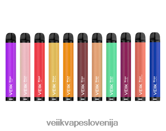 VEIIK Cracker Pod 2844NT59 več okusov | VEIIK Micko Mega Vape za enkratno uporabo 800 vpihov 500 mah