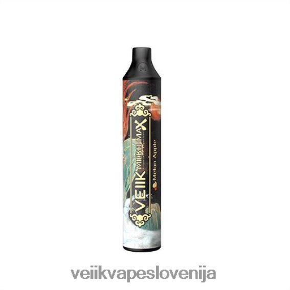 VEIIK E Liquid 2844NT47 melona jabolko | VEIIK Micko MAX vape za enkratno uporabo 1500 vpihov